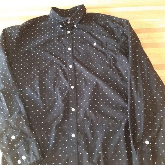 Lot of 2 Alpha Beta Button-Down Dress Shirts - Picture 4 of 7